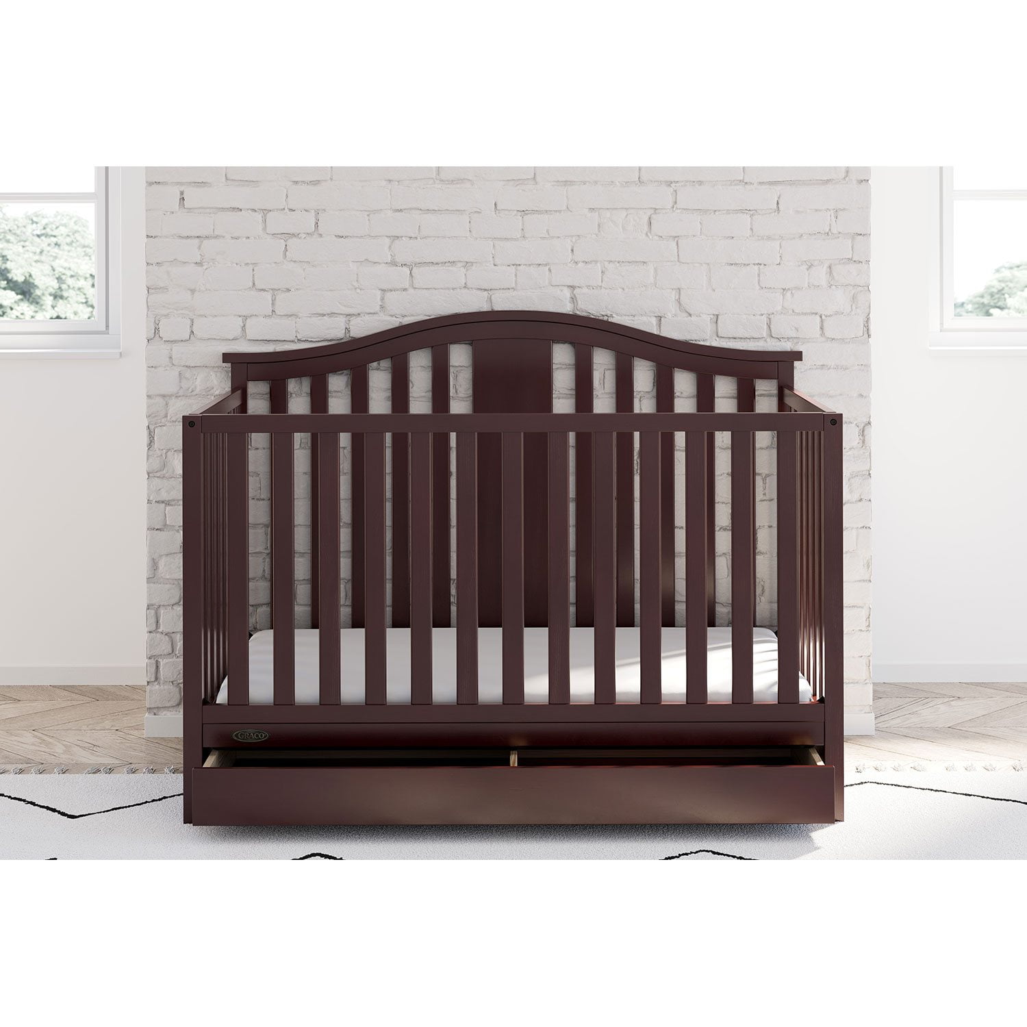Graco Solano 4-in-1 Convertible Crib with Drawer, Choose Color -  Samsclub.com