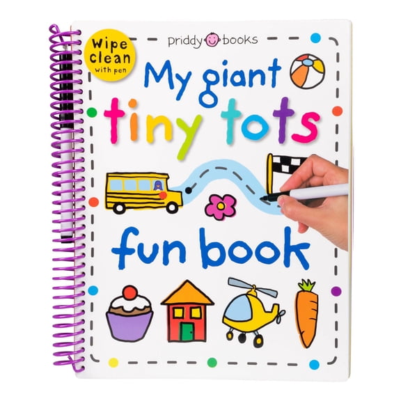 My Giant Tiny Tots Fun Book, Spiral Bound