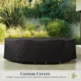 thumbnail image 6 of Member's Mark Olympus Fire Dining Set with Sunbrella Fabric, 7pc, 6 of 8