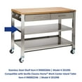 thumbnail image 3 of Seville Classics Home Workcenter Island Shelf, 1 Pack, 3 of 4