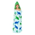 thumbnail interactive-video image 1 of Member's Mark 100% Cotton Kids' Hooded Towel With Hand Pockets, 1 of 6