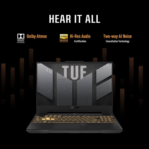 ASUS TUF Gaming F15 Gaming Laptop, 15.6” FHD 144Hz Display