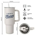thumbnail image 4 of Logo Brands Liberty Flames Stainless Steel Tumbler Set, 4 of 7