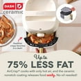 thumbnail image 4 of Dash Ceramic Tasti-Crisp Express Air Fryer 2.6QT (Assorted Colors), 4 of 7