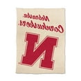 thumbnail image 2 of Logo Brands Nebraska Cornhuskers Luxe Dreams Throw, 60" x 80", 2 of 6
