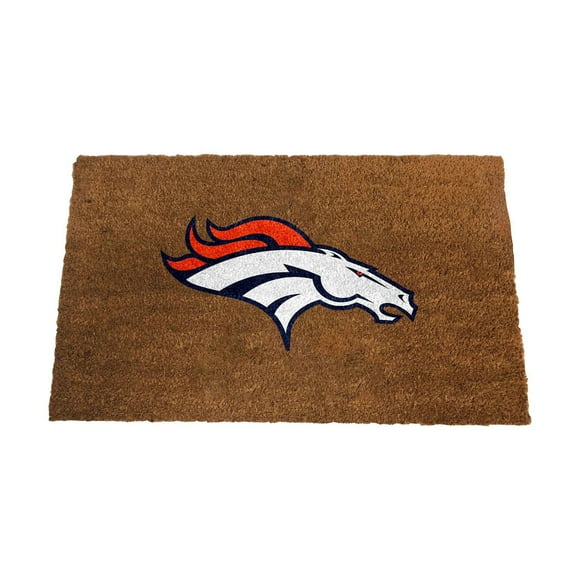 Logo Brands Denver Broncos Doormat