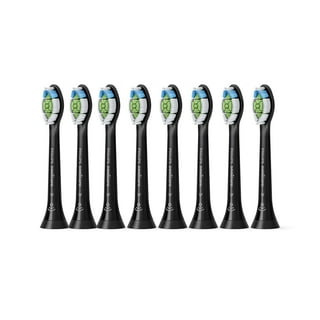 Philips Sonicare DiamondClean Replacement Toothbrush Heads, Black, 8 ct.
