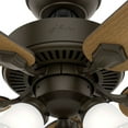 thumbnail image 8 of Hunter 52 inch Swanson Matte Black Ceiling Fan with LED Light Kit and Pull Chain, 8 of 10