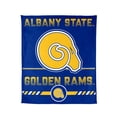 thumbnail image 1 of Logo Brands Albany State Golden Rams 60"x70" Super Plush Blanket, 1 of 7