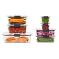 thumbnail image 1 of Rubbermaid Brilliance StainShield 14-Piece Plastic Food Storage Containers, 1 of 6