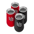 thumbnail image 4 of Logo Brands Utah Utes 10oz. Curved Tumbler 4pk., 4 of 5