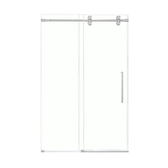 OVE Decors Reva 45-1/4 - 48"W x 74"H Frameless Sliding Shower Door with Clear Glass