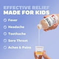thumbnail image 5 of Genexa Kids' Pain & Fever Acetaminophen Liquid, Cherry, 4 fl. oz., 2 pk., 5 of 9