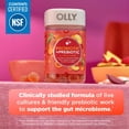 thumbnail image 2 of OLLY Adult Probiotic + Prebiotic Digestive Support Gummy, Peach, 70 ct., 2 of 11