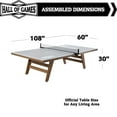 thumbnail image 3 of Hall of Games Official Size Kinwood Table Tennis table, 3 of 8