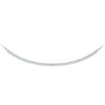 thumbnail image 2 of 1.00 CT. T.W. Round Cut Diamond Semi Tennis Necklace in 14K Gold, 2 of 8