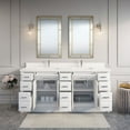thumbnail image 5 of Studio Bathe Calais 75-inch Bathroom Vanity With Engineered Stone Countertop, 5 of 9