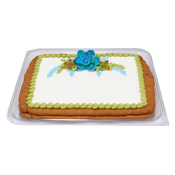 Member's Mark Succulents with Texture Half Sheet Cookie Cake