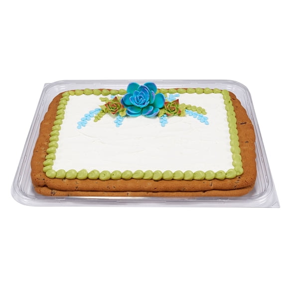 Member's Mark Succulents with Texture Half Sheet Cookie Cake