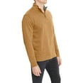 thumbnail image 3 of Lands' End Men's Rib Quarter Zip Pullover, 3 of 5