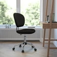 thumbnail image 1 of Flash Furniture Mid-Back Mesh Task Chair with Chrome Base, Black, 1 of 13