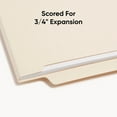 thumbnail image 5 of Smead Two-Ply End Tab Shelf Folders, Manila (Letter, 100ct.), 5 of 6