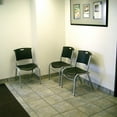 thumbnail image 4 of Lifetime Plastic Stacking Chair /Black & Silver - Commercial, 4 of 8