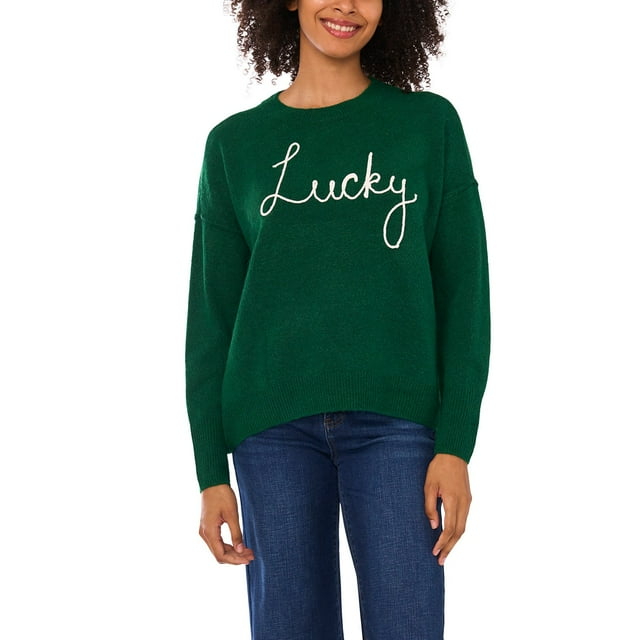 Vince Camuto Women's St. Patrick's Day Sweater