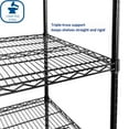 thumbnail image 4 of Seville Classics UltraDurable 5-Tier NSF Steel Shelving, 60" W x 24" D x 76" H, 4 of 10