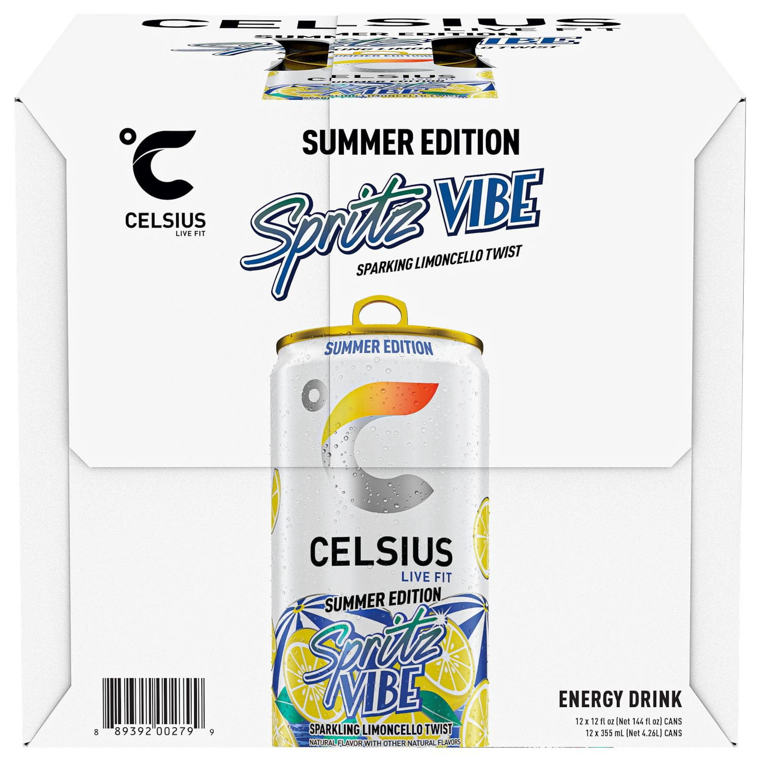 Celsius Summer Spritz Energy Drink 12 fl. oz, 12 pk. - Samsclub.com