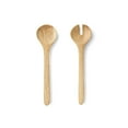 thumbnail image 4 of Member's Mark Rubber Wood Salad Bowl with Servers, 4 of 4