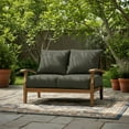 thumbnail image 4 of Cambridge Casual Sonoma Teak Deep Seating Patio Set, 7pc, 4 of 16