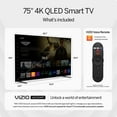 thumbnail image 3 of VIZIO 75" Class Quantum Pro Series QLED Smart TV, QuickFit® Compatible, 3 of 19