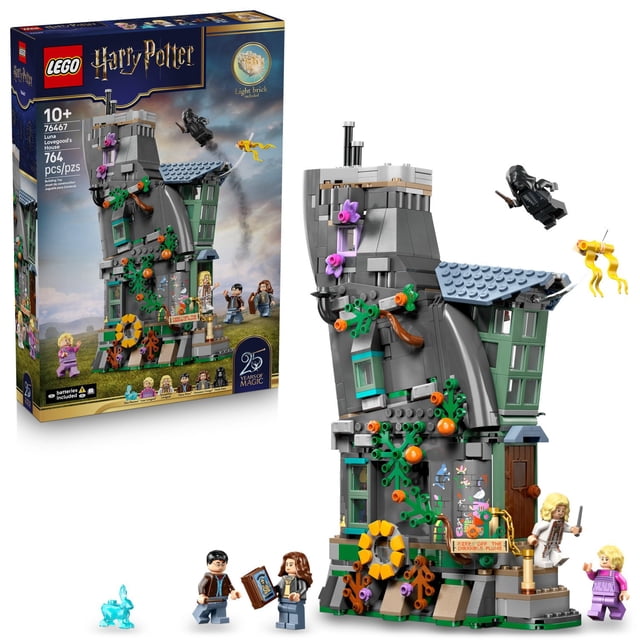 LEGO Harry Potter Luna Lovegood’s House Building Set, 764 pc.