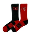 thumbnail image 2 of Tampa Bay Buccaneers Adult 2-Pack Crew Socks, 2 of 3