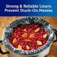 thumbnail image 4 of Reynolds Kitchens Slow Cooker Liners, Regular Size 24 ct., 4 of 8