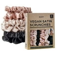 thumbnail image 1 of NIGHT Vegan Satin Assorted Scrunchies, 6 ct., 1 of 8