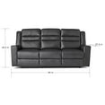 thumbnail image 4 of Member's Mark Easton Leather Recliner Sofa, 4 of 4