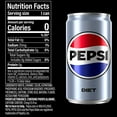 thumbnail image 2 of Diet Pepsi Original Mini Cans, 7.5 fl. oz., 30 pk., 2 of 8