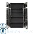 thumbnail image 4 of Seville Classics UltraHD 8-Piece Steel Garage Cabinet Storage Set w/ Height Adjustable Workbench, 14 Feet Wide, 4 of 17