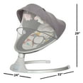thumbnail image 4 of Zazu Cradling Swing by Dream On Me, Choose Color, 4 of 10