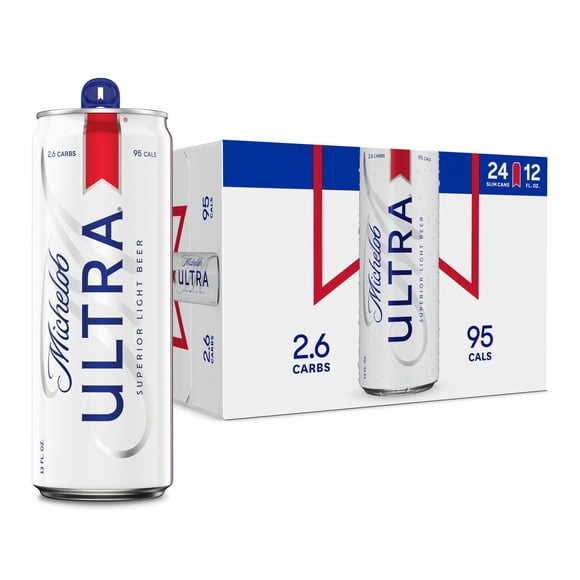 Michelob Ultra Superior Light Lager Beer, 12 fl. oz. can, 24 pk.
