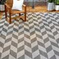 thumbnail image 1 of Nicole Miller New York Patio Country Calla Contemporary Herringbone Indoor/Outdoor Area Rug, 1 of 9