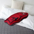 thumbnail image 2 of Logo Brands Arkansas Razorbacks XL Puff Pillow, 2 of 5