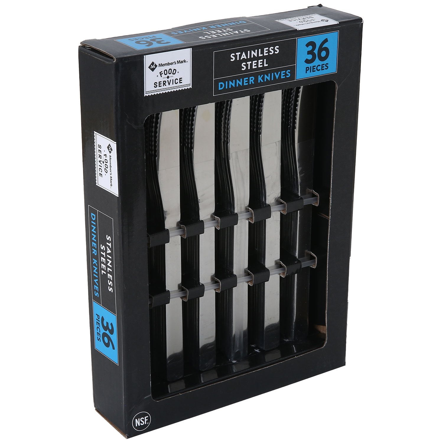 10100 36P Dinner Knife Set - 36 Pieces, Perfect For Restaurants & Catering 1 thumbnail image
