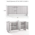 thumbnail image 13 of Crosley Wesley Sideboard Cabinets, 13 of 13