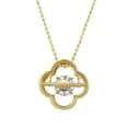 thumbnail image 5 of 0.32 CT. T.W. Marquise Cut Clover Dancing Diamond Pendant in 14K Gold, 5 of 9