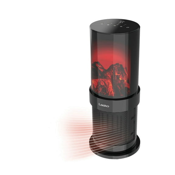 Lasko 5,118 BTU Ceramic Space Heater with 3D Fireplace Display