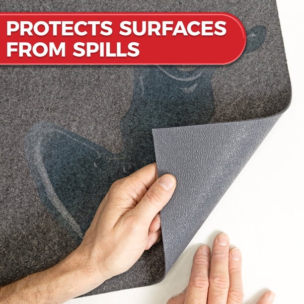 G-Floor Drip & Dry 3'x8' Floor Runner - Absorbent and Slip
