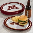 thumbnail image 5 of NCAA Oval Paper Plates, 10" x 12", 50 ct., Choose Team, 5 of 7